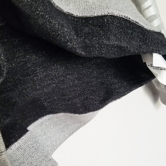 KENZO Iridescent Silver Tiger Stripes Crewneck Pullover Sweatshirt S Gray $355 - Picture 13 of 16